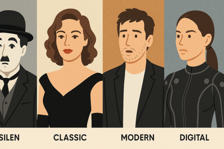 বিশ্ব চলচ্চিত্রে অভিনয়ের রূপান্তর — নীরব যুগ থেকে ডিজিটাল যুগ