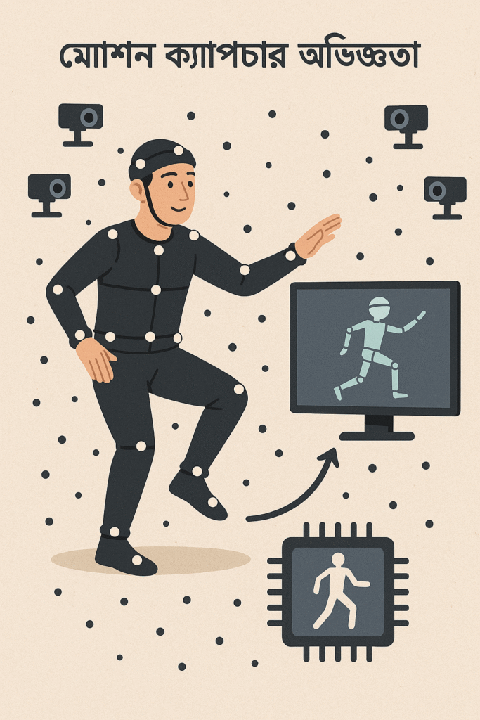মোশন ক্যাপচার (Motion Capture) অভিনয়ের অভিজ্ঞতা
