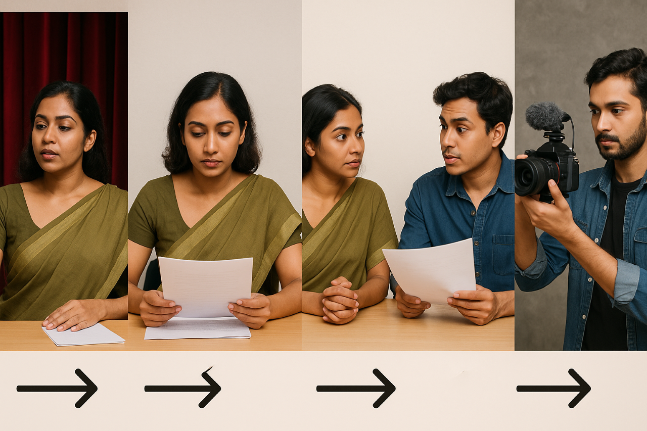 থিয়েটার থেকে চলচ্চিত্র - ক্যারিয়ার ট্রানজিশনের ধাপ